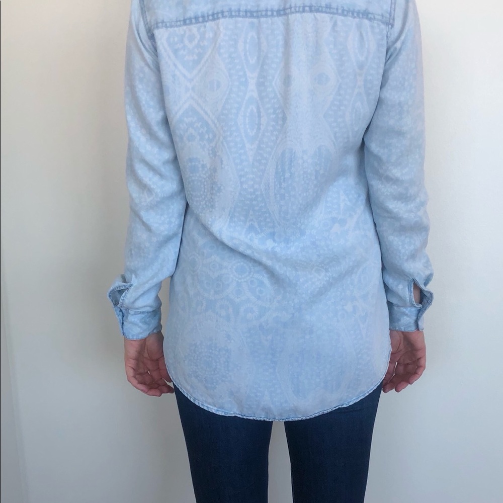 Patterned Cambray Button Down - image 2